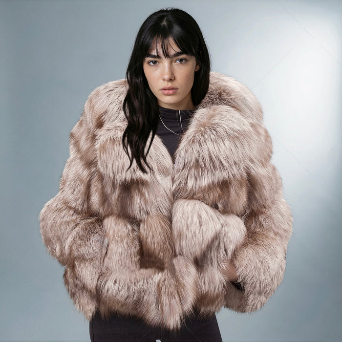 Jotunheim Fox Fur Coat
