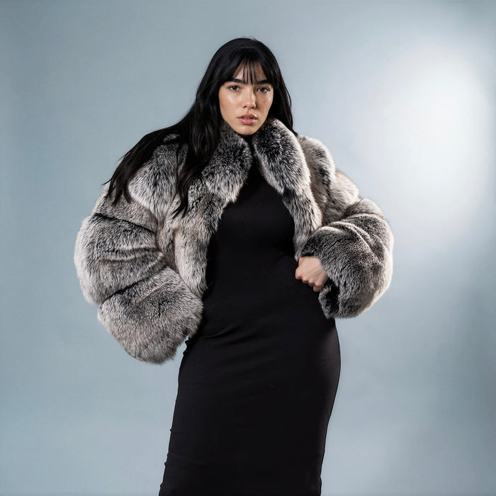 Klosters Fox Fur Coat