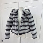 Levi Knitted Rex Rabbit Hooded Jacket