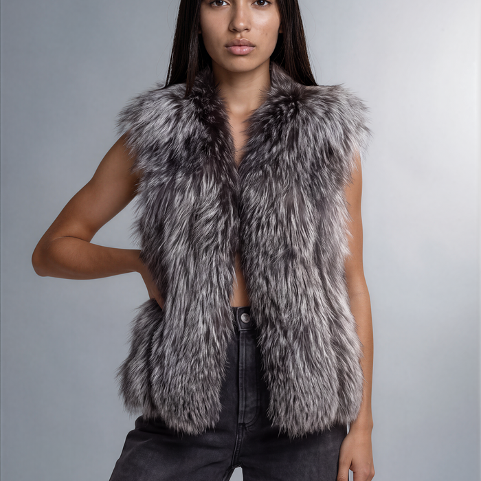 Lucerne Fox Fur Gilet