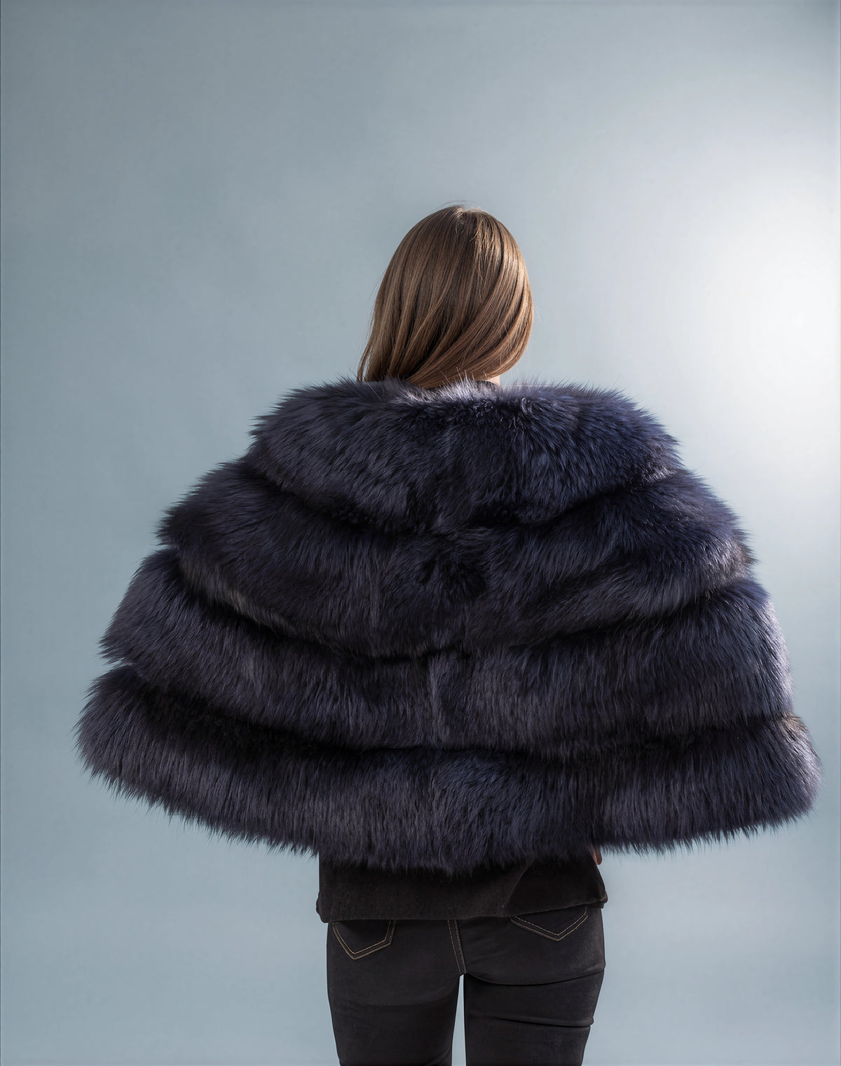 Nordkapp Blue Fox Fur Coat