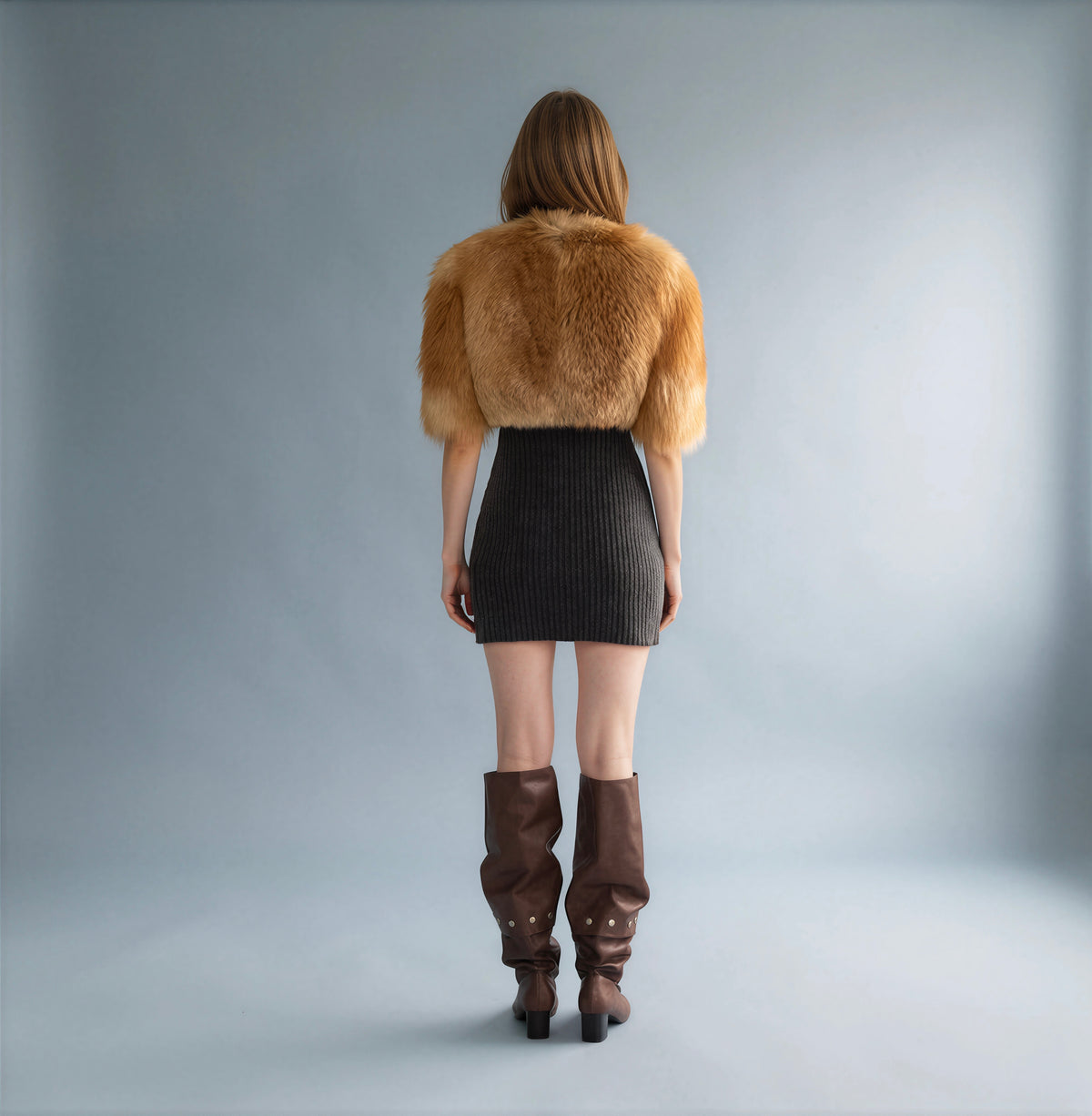 Lech Reversible Fox Fur Overcoat