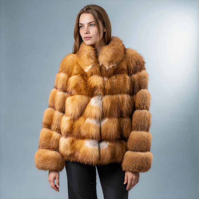 Kiruna Fox Fur Coat