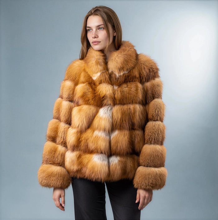 Kiruna Fox Fur Coat