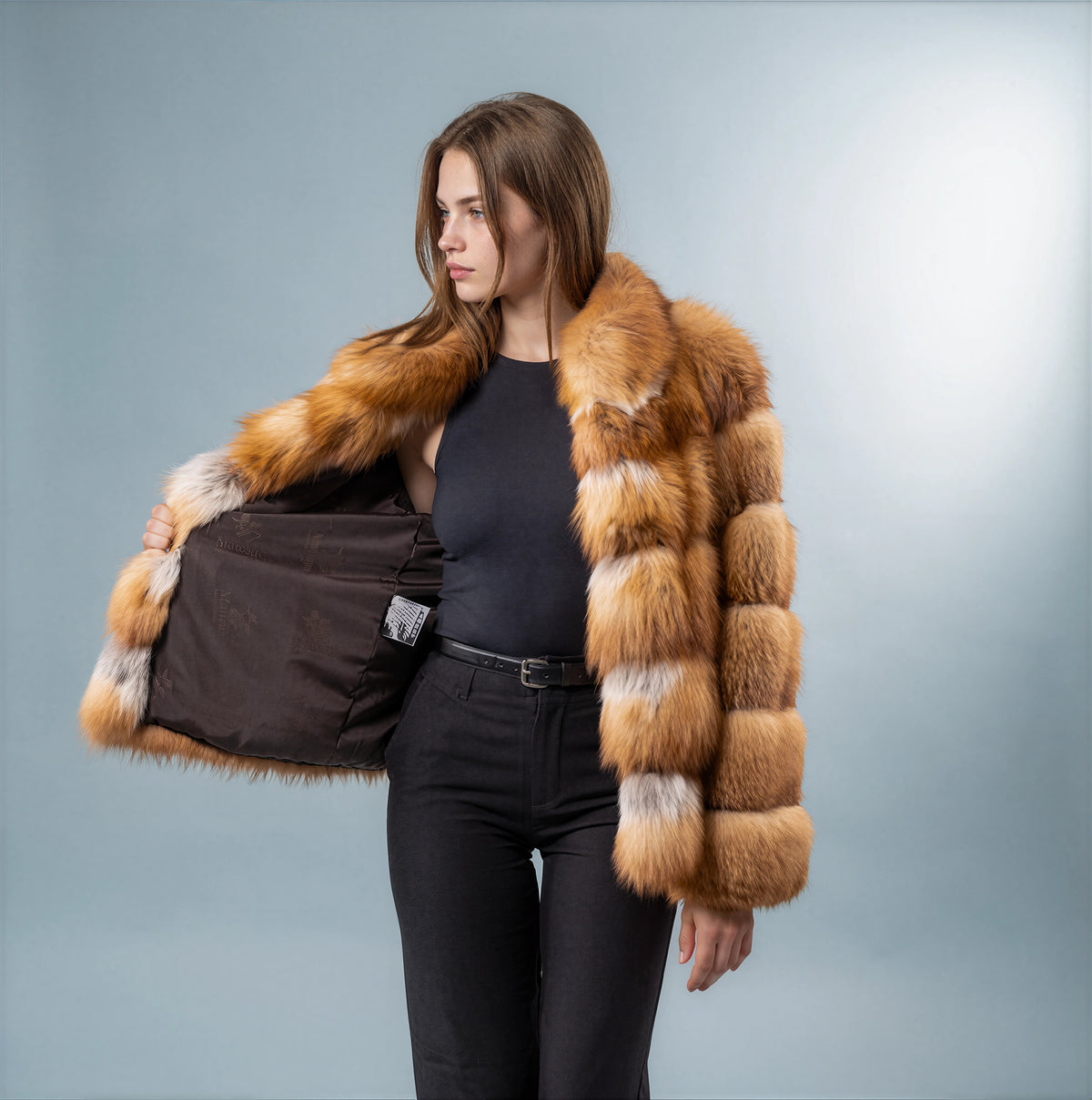 Kiruna Fox Fur Coat