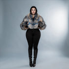 Verbier Fox Fur Coat — Extended Sizes