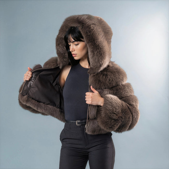 Tromso Fox Fur Coat