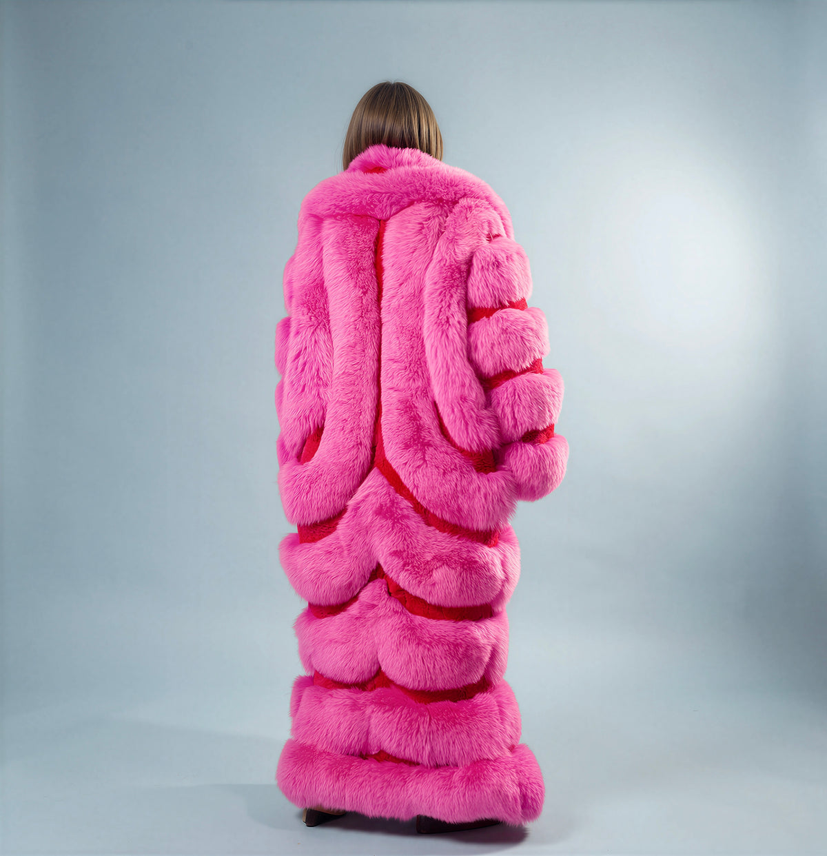 Aspen Arctic Fox Fur Coat